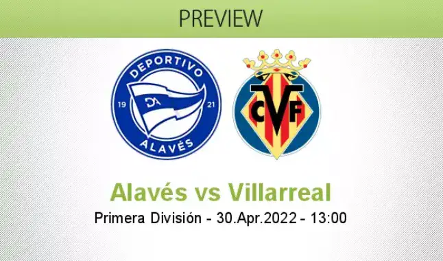 Deportivo Alavés Villarreal betting prediction