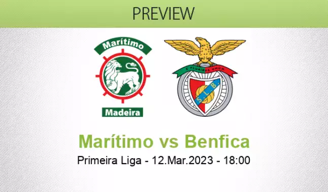 Marítimo Benfica betting prediction