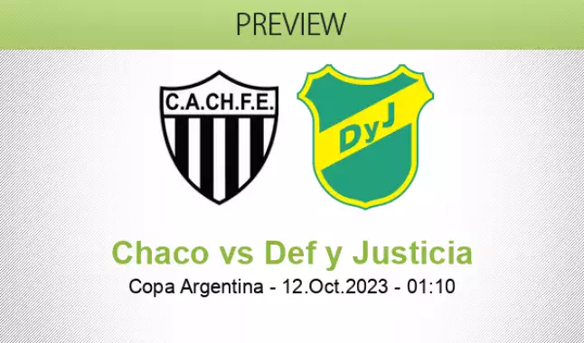 Chaco For Ever Defensa y Justicia betting prediction