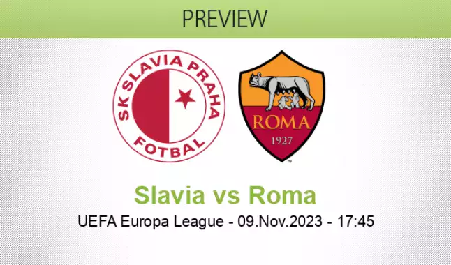 AS Roma vs. Slavia Prague: Preview, tips, odds, live stream 