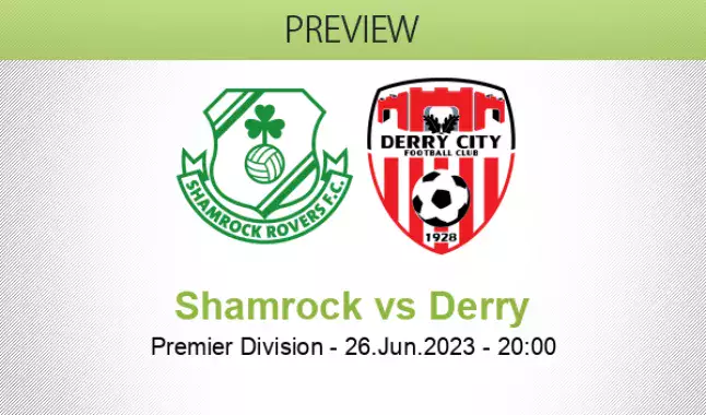Shamrock Rovers-Derry City: os dois primeiros classificados