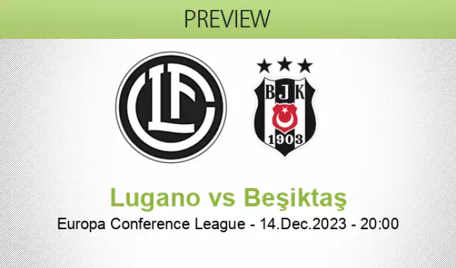 Besiktas vs Lugano Prediction and Betting Tips